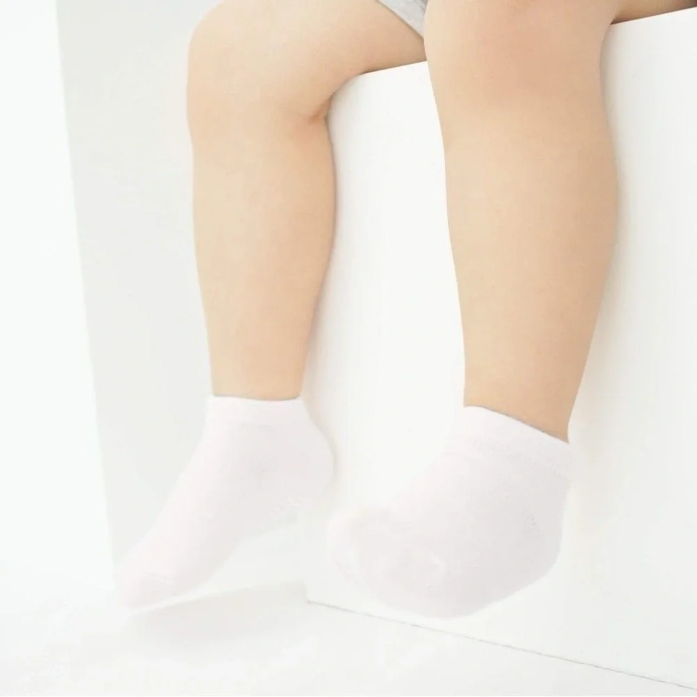 6ct Cat & Jack White Ankle Socks